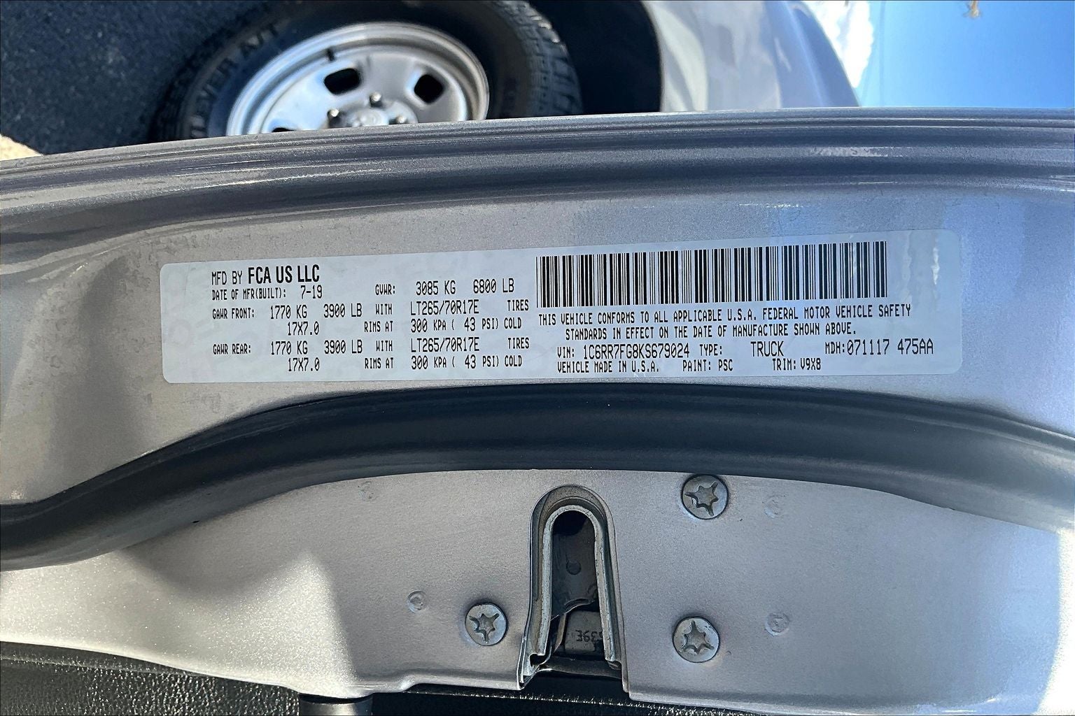 2019 RAM 1500 Classic Tradesman