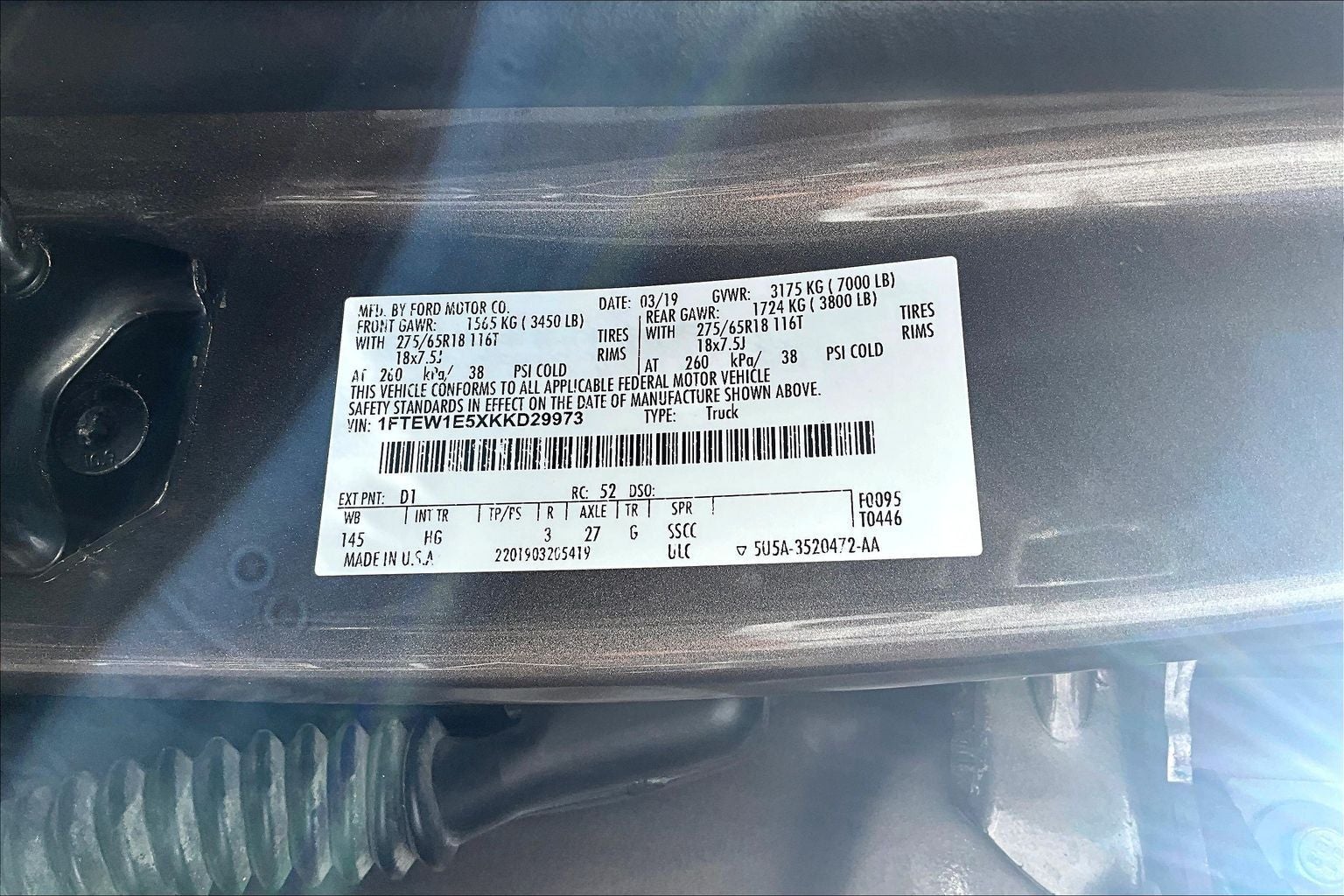 2019 Ford F-150 Lariat