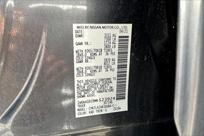 2021 Nissan Titan S