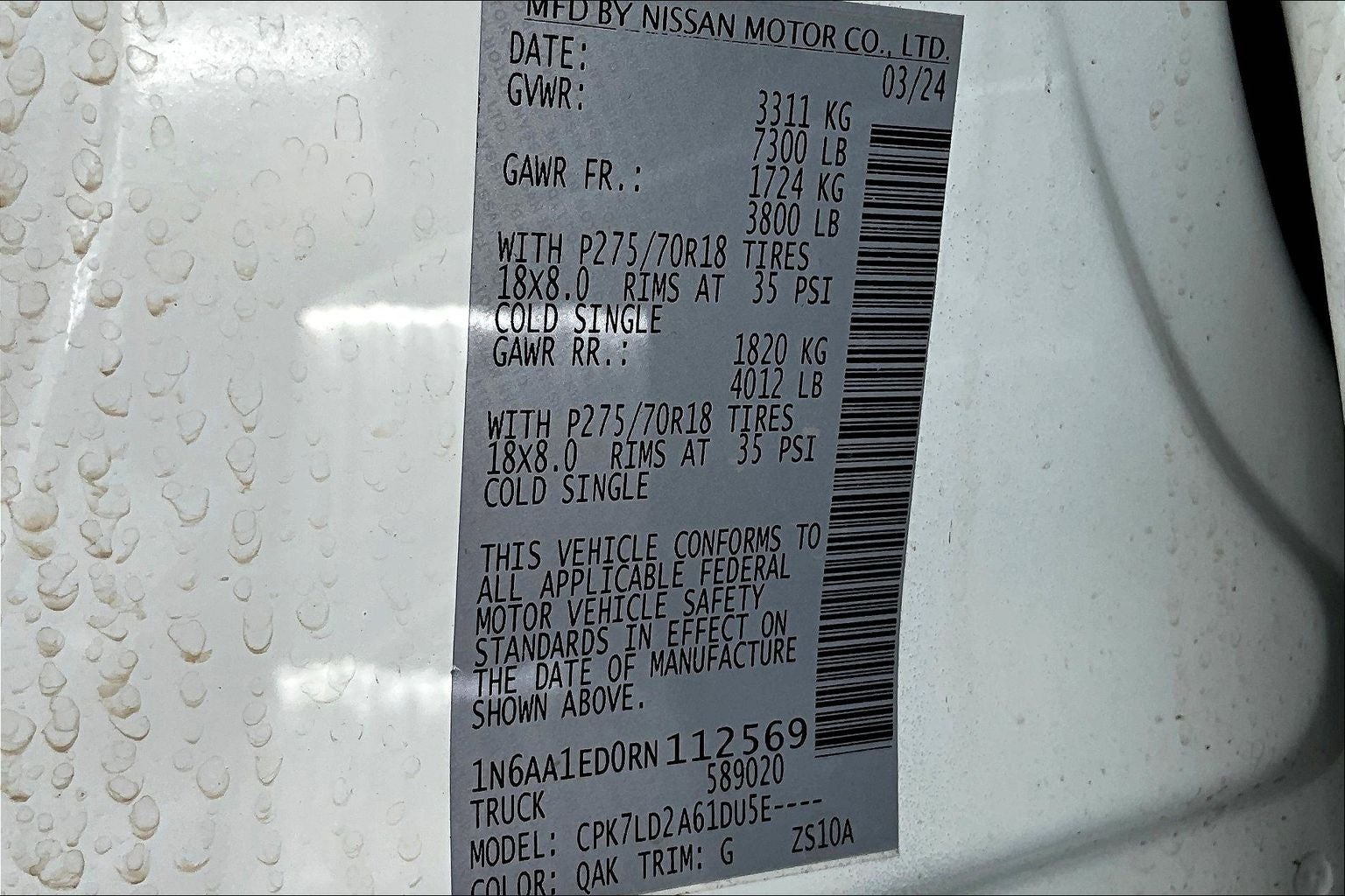 2024 Nissan Titan PRO-4X