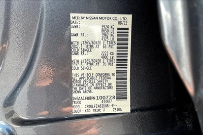 2023 Nissan Titan XD Platinum Reserve