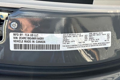 2022 Chrysler Pacifica Touring L