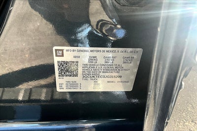 2018 Chevrolet Silverado 1500 High Country
