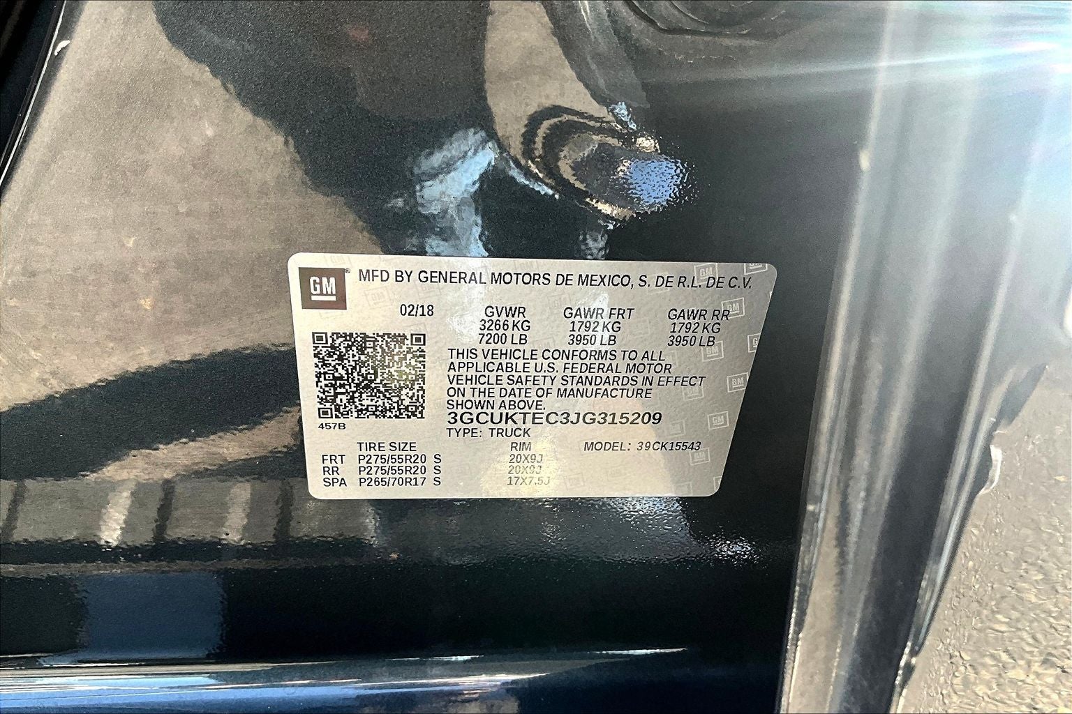 2018 Chevrolet Silverado 1500 High Country