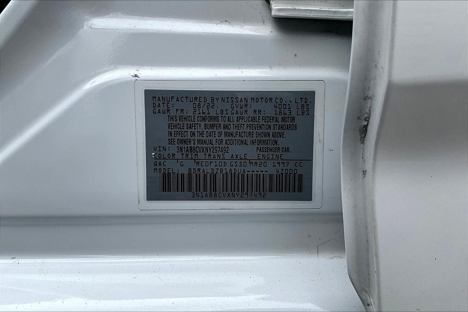 2022 Nissan Sentra SV