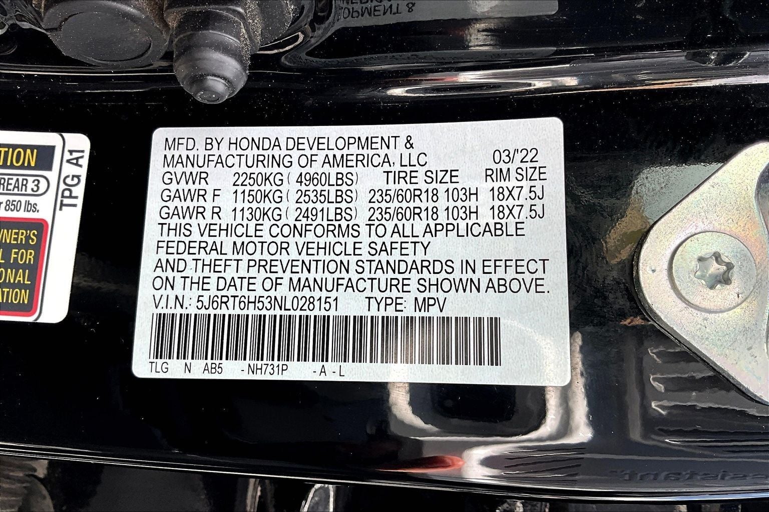 2022 Honda CR-V Hybrid EX