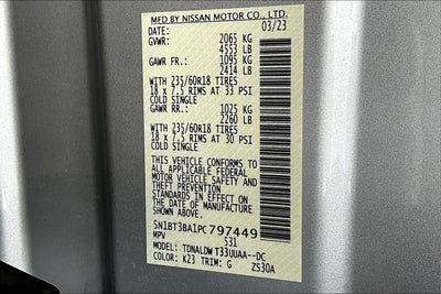 2023 Nissan Rogue SV