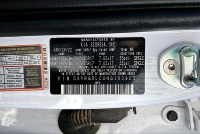 2022 Kia Sorento LX