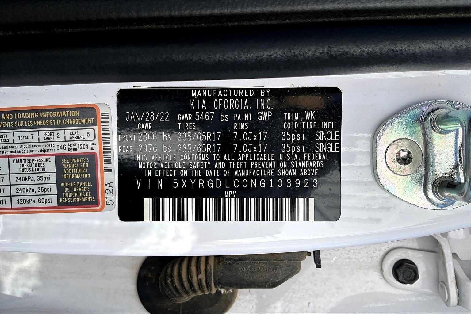 2022 Kia Sorento LX