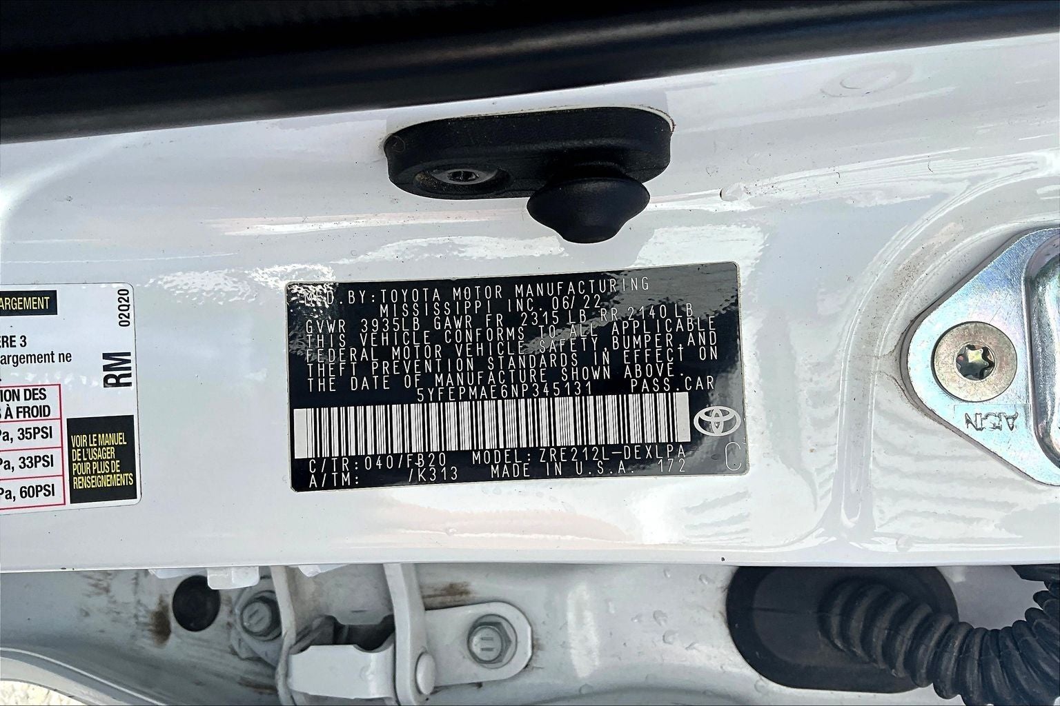 2022 Toyota Corolla LE