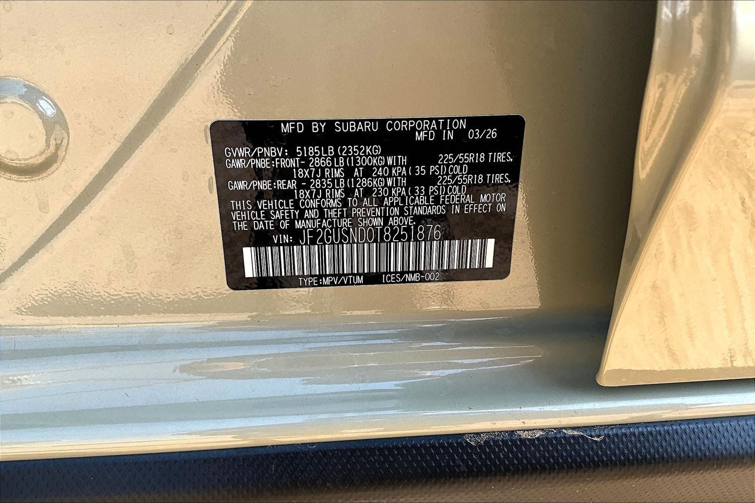 2026 Subaru Crosstrek Hybrid Limited