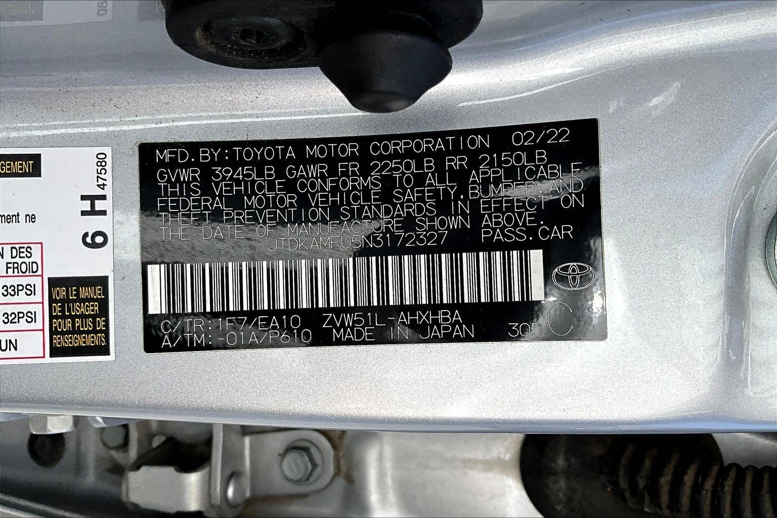 2022 Toyota Prius XLE
