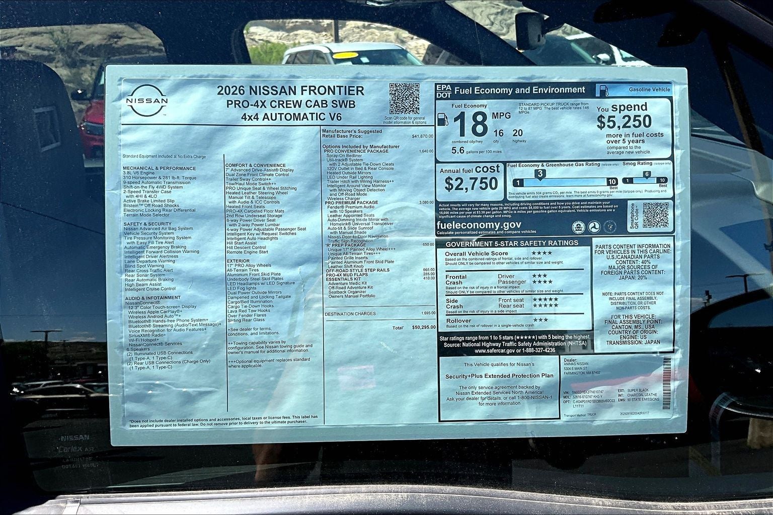 2026 Nissan Frontier Crew Cab PRO-4X® R by Roush®