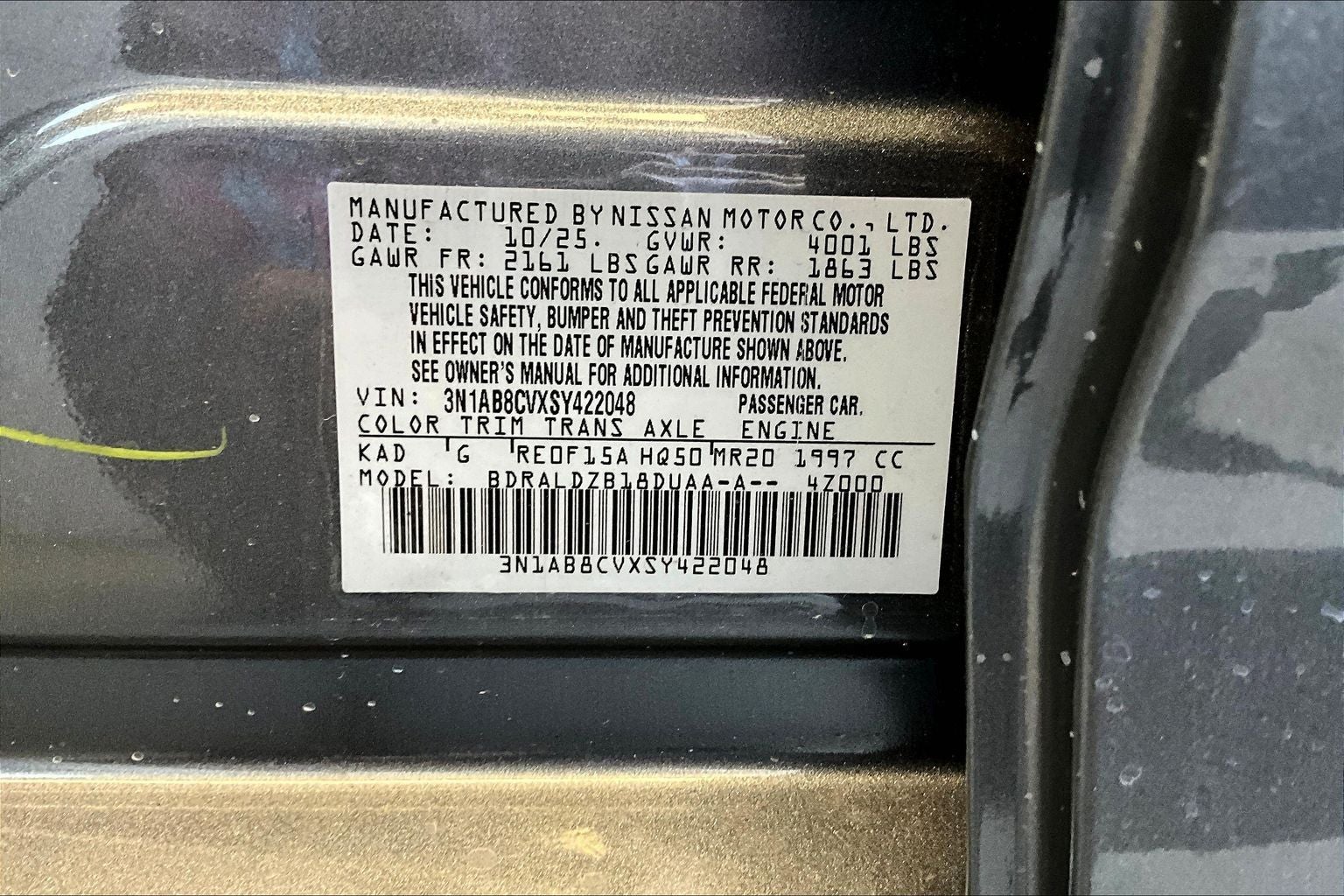 2025 Nissan Sentra SV