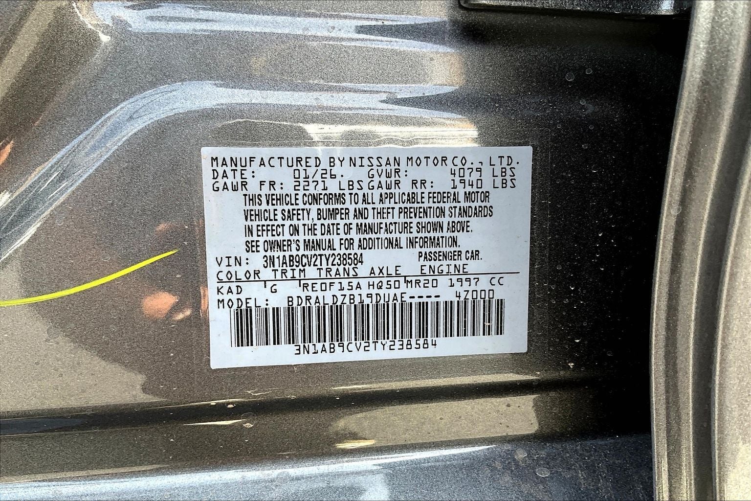 2026 Nissan Sentra SV