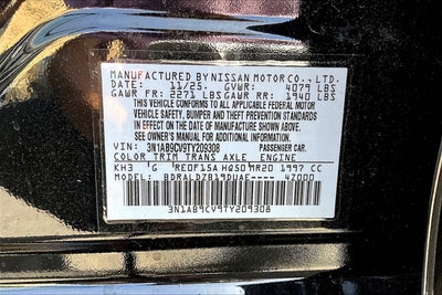 2026 Nissan Sentra SV