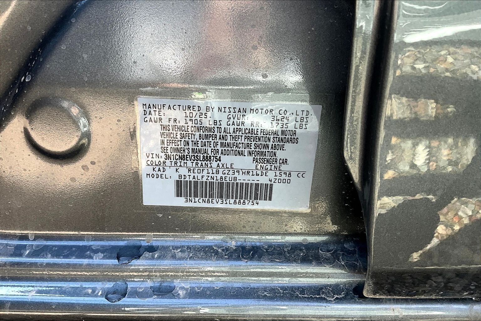 2025 Nissan Versa SV