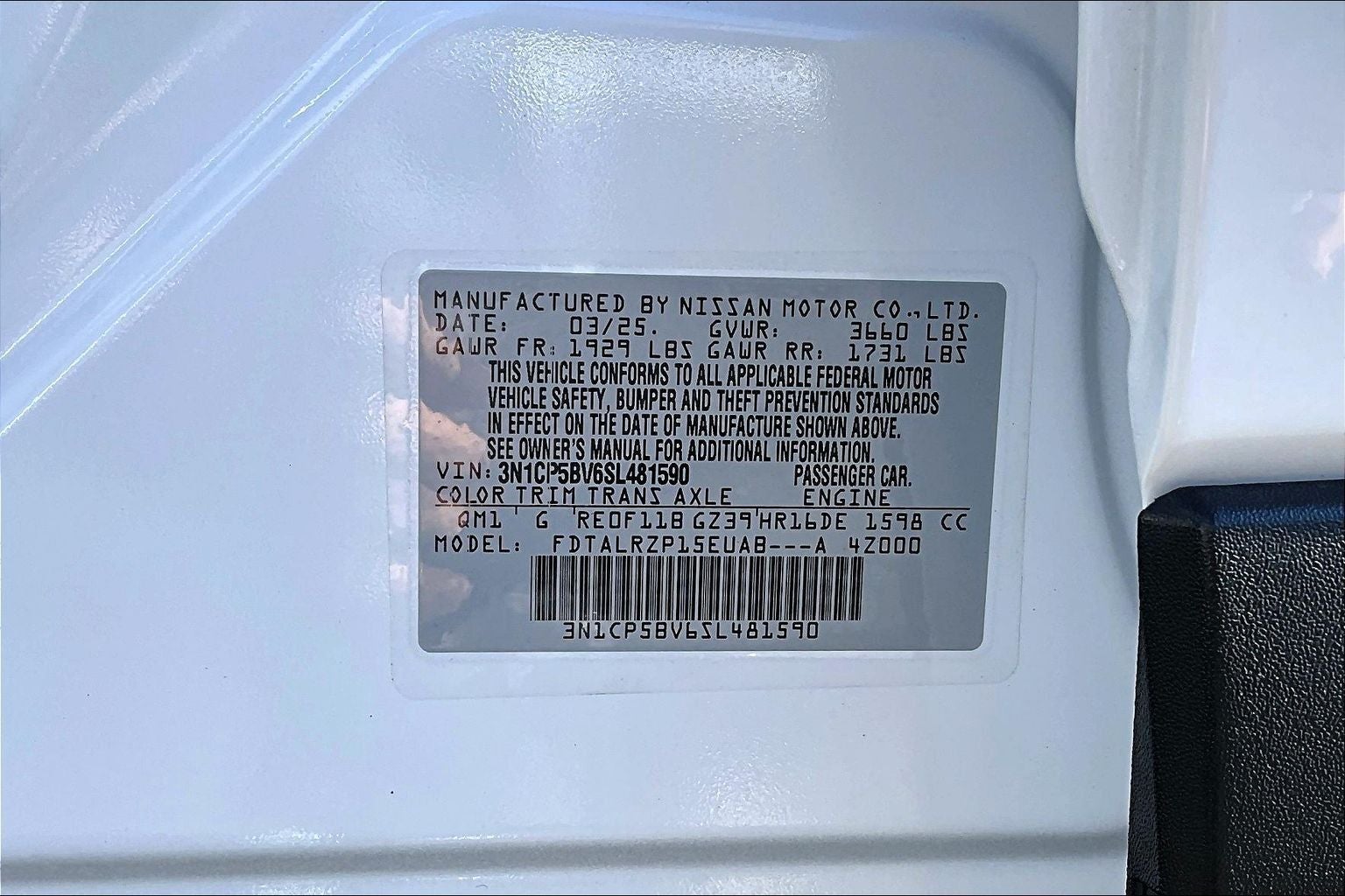 2025 Nissan Kicks Play S