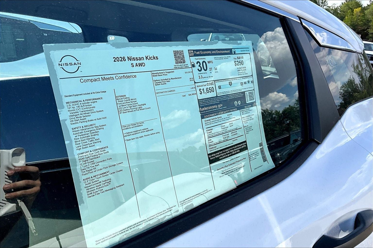 2026 Nissan Kicks S