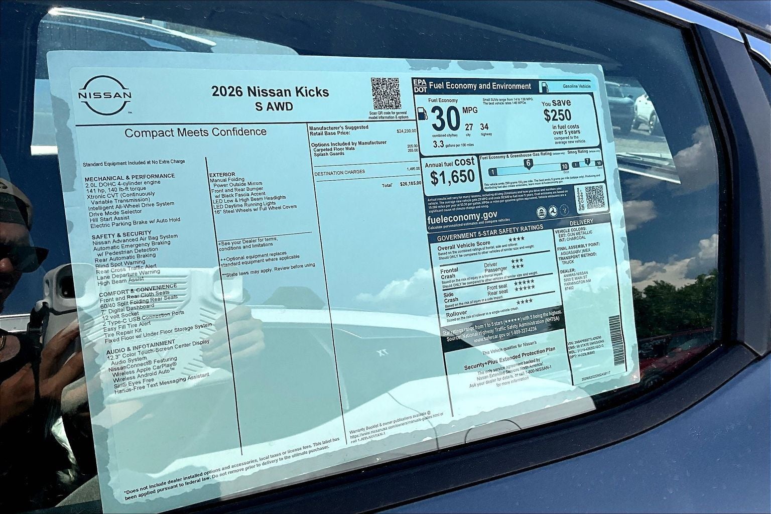 2026 Nissan Kicks S
