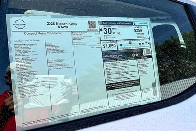 2026 Nissan Kicks S