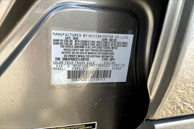 2026 Nissan Kicks S