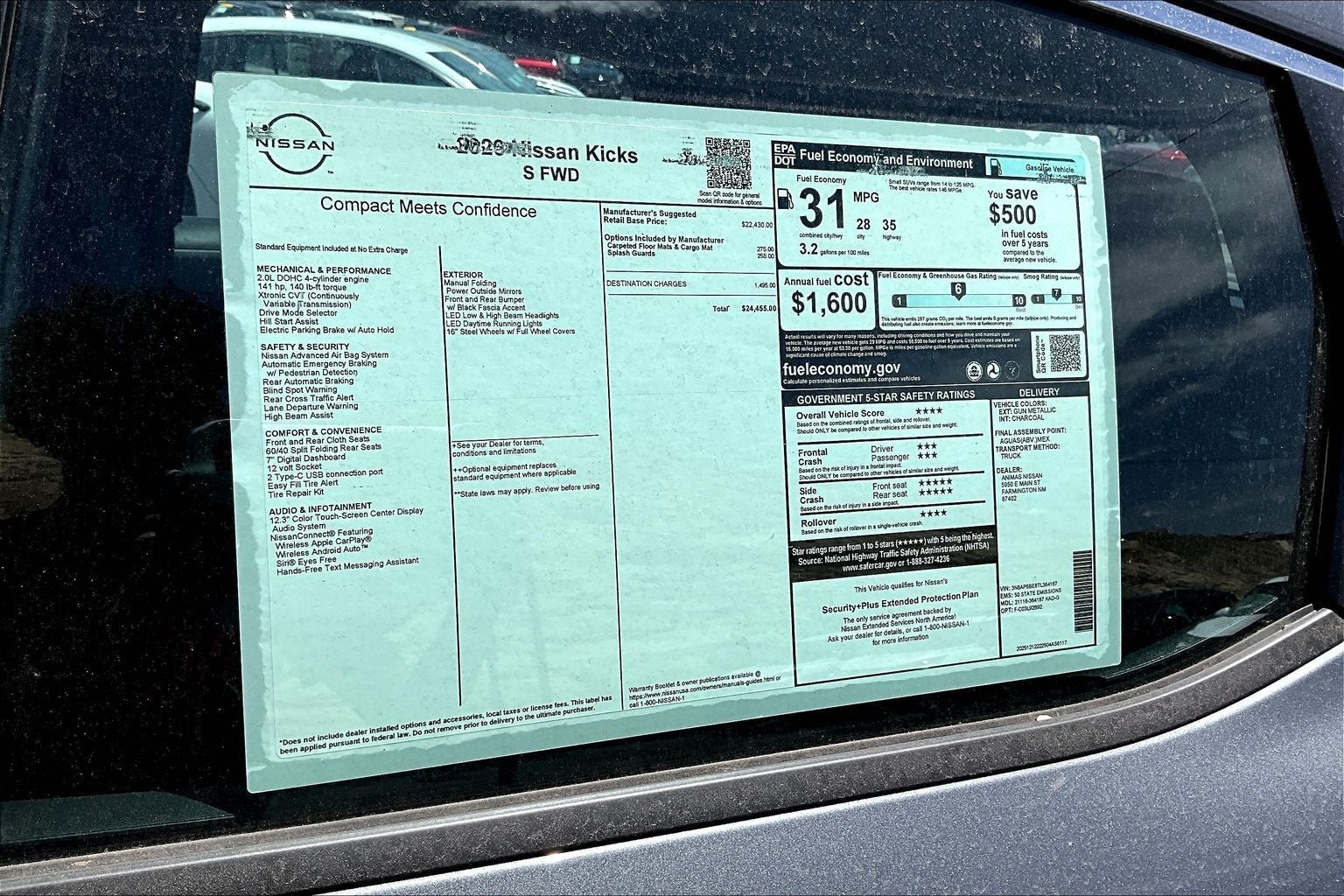 2026 Nissan Kicks S