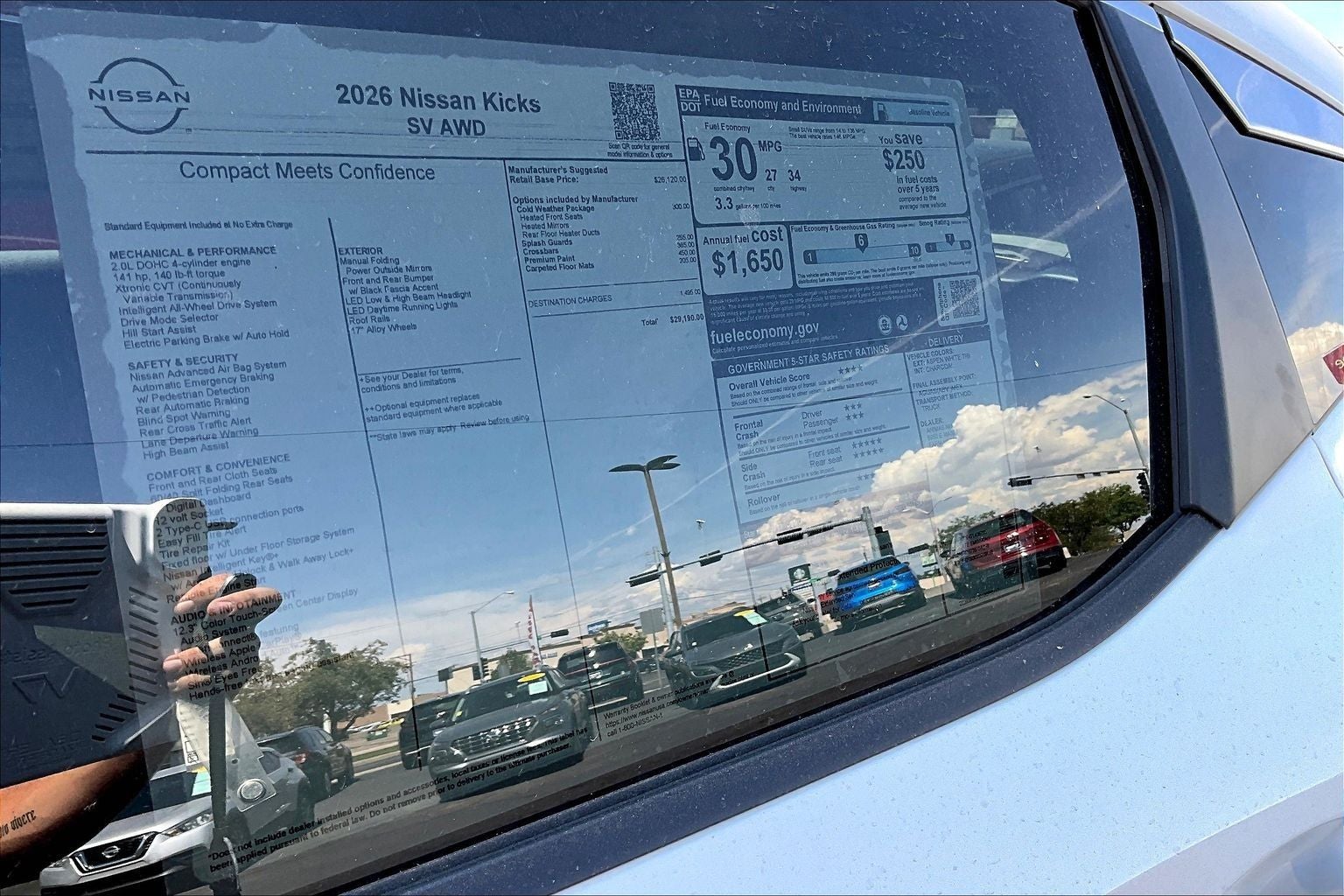 2026 Nissan Kicks SV