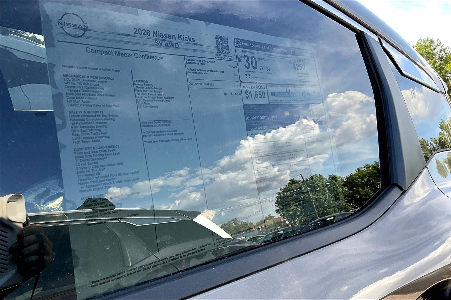 2026 Nissan Kicks SV