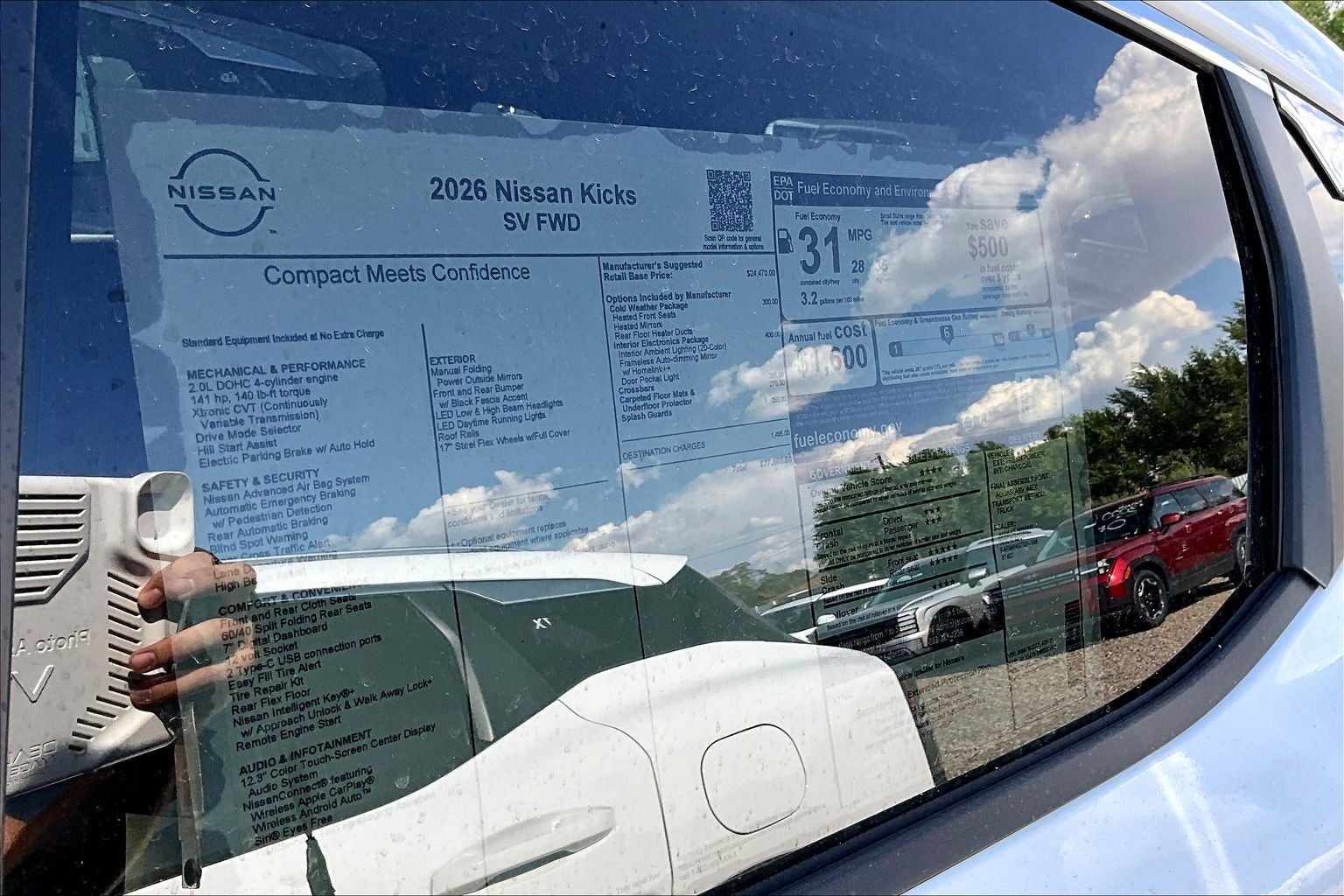 2026 Nissan Kicks SV