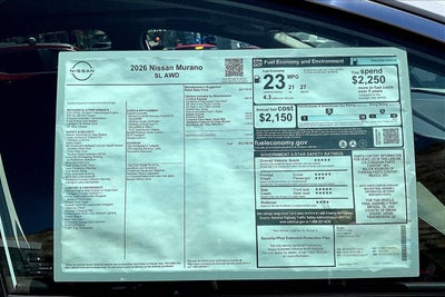 2026 Nissan Murano SL