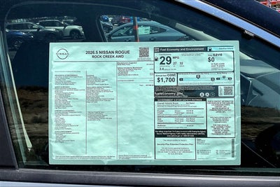 2026 Nissan Rogue Rock Creek®
