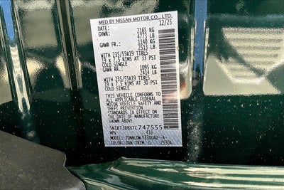 2026 Nissan Rogue Dark Armor™