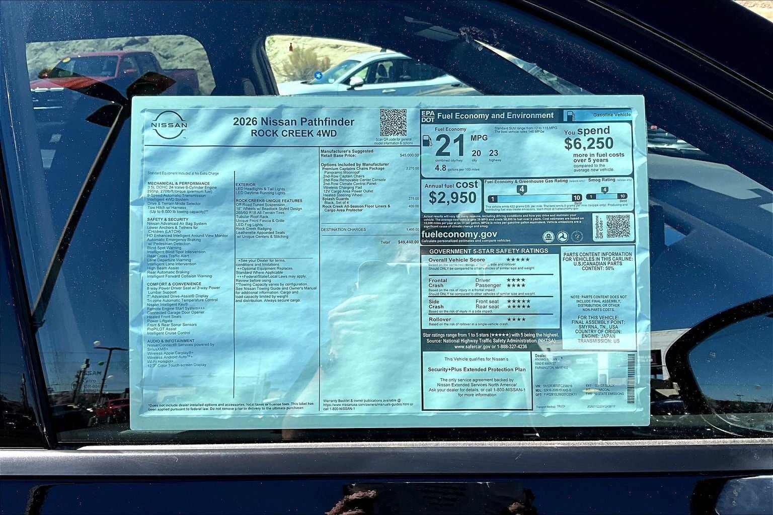 2026 Nissan Pathfinder Rock Creek®