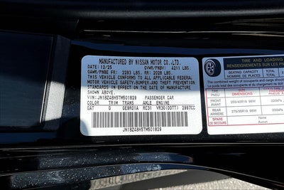 2026 Nissan Z Performance