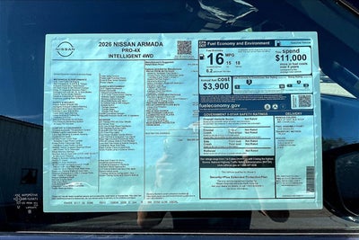 2026 Nissan Armada PRO-4X®