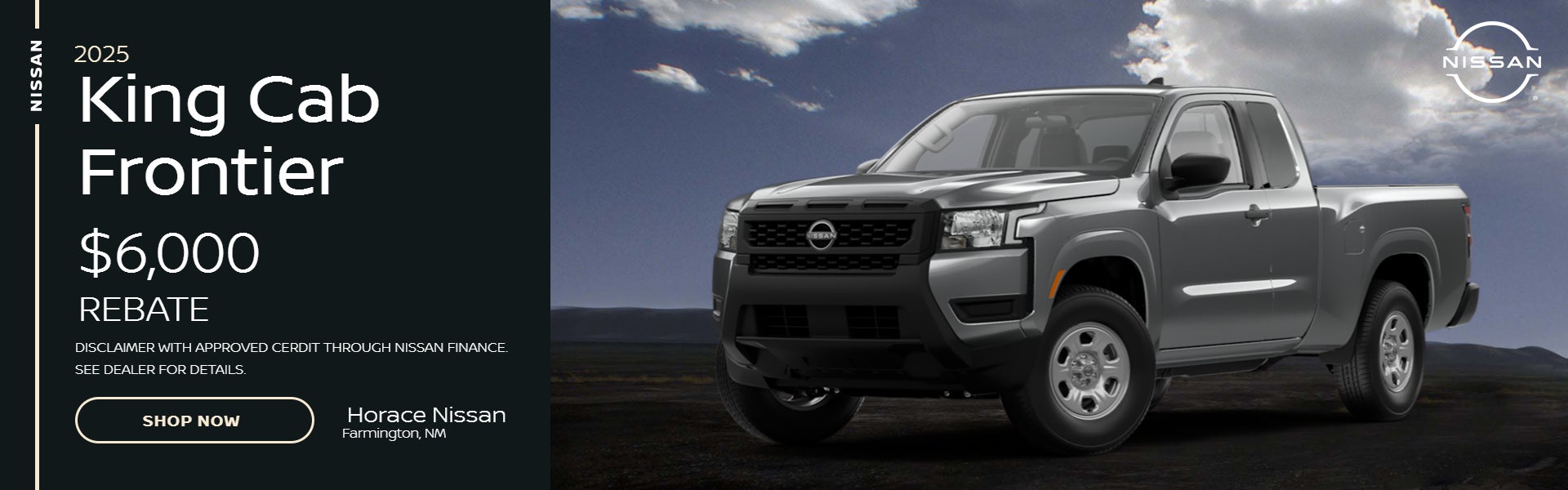 King Cab Frontier Offer